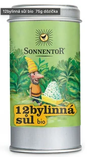 Sonnentor - Sól 12 ziół, BIO, 75 g - Sól - miniaturka - grafika 1
