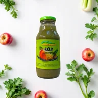Soki i napoje niegazowane - Sok 100% Tłoczony Jabłkowo - Selerowy 330 Ml - Z Własnych Upraw - miniaturka - grafika 1