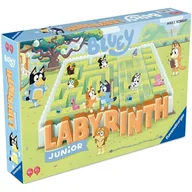 Gry planszowe - Gra planszowa RAVENSBURGER Labyrinth Junior Bluey 24879 - miniaturka - grafika 1