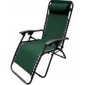 Leżaki ogrodowe - Leżak ogrodowy wielofunkcyjny, zagłówek - miniaturka - grafika 1