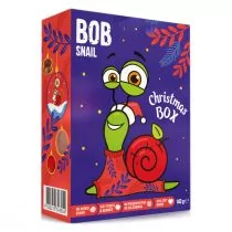 Bob Snail Christmas Box Mały z zabawką 140 g - Żelki - miniaturka - grafika 1