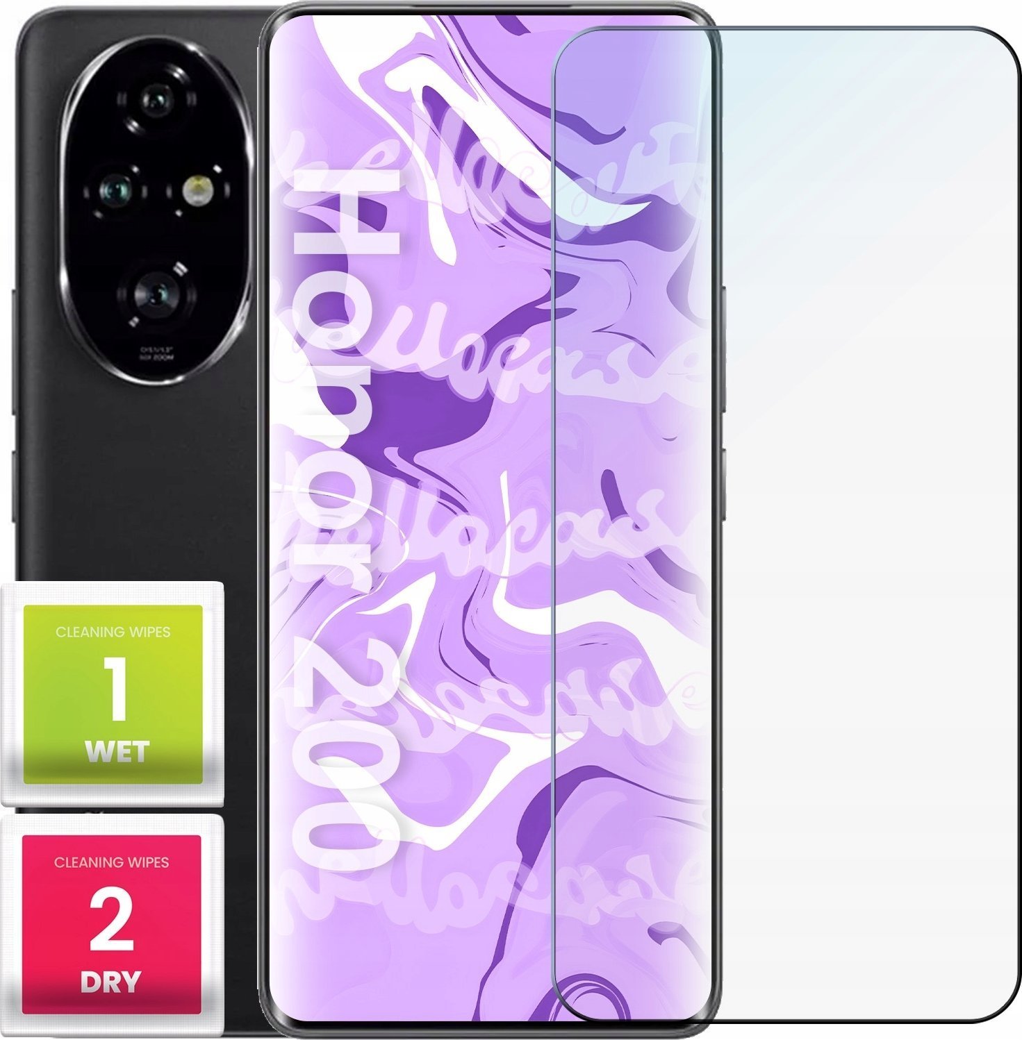 Hello Case Szkło Hartowane do Honor 200 szybka 9H, płaskie 2.5D, ochronne, szybka