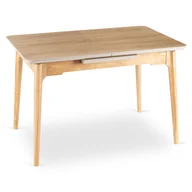 Stoły - Stół Ceramiczny Rozkładany Spiek Kwarcowy Do Jadalni Dąb SAMER 140/180 - miniaturka - grafika 1