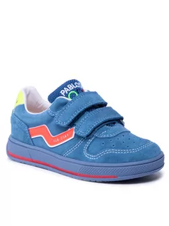Buty dla chłopców - Pablosky Sneakersy 288502 S Niebieski - grafika 1