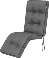 Masażery - Poduszka ogrodowa, poduszka na krzesło ogrodowe, wygodne siedzisko, poduszka na fotel, poduszka na krzesło, poduszka na fotel, poduszka na krzesło, poduszka rozkładana, grafitowa, 160 x 50 cm - miniaturka - grafika 1