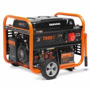 Agregaty prądotwórcze - DAEWOO GDA 8500E-3 7.0kW + 2x GENERATOR OIL SAE 10W-30 DWO 600 - miniaturka - grafika 1