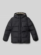 Kurtki i płaszcze dla chłopców - Kurtka pikowana z kieszenią zapinaną na zamek błyskawiczny - miniaturka - grafika 1