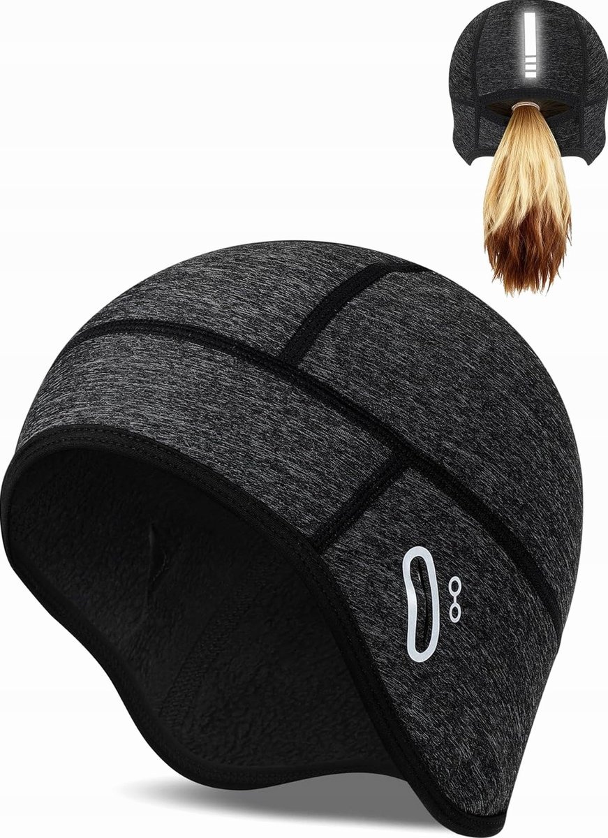 CZAPKA ZIMOWA TERMICZNA POD KASK WIEJE WODOODPORNA MOCNA LEKKA UNISEX