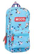 Plecaki - safta Moos Rollers, jasnoniebieski/wielokolorowy, 120 x 50 x 230 mm, piórnik plecak - miniaturka - grafika 1