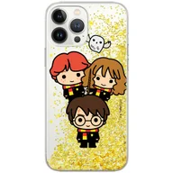 Etui i futerały do telefonów - Etui płynny brokat do Apple IPHONE 13 PRO MAX Harry Potter: Harry Potter 239 oryginalne i oficjalnie licencjonowane, Złoty - miniaturka - grafika 1