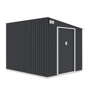 Szopa narzędziowa JASPER 214x257cm Cold Grey, stalowa, z podwójnymi drzwiami, wentylowana, domek na rowery i akcesoria ogrodowe Hardmaister - Altany ogrodowe Szopa narzędziowa JASPER 214x257cm Cold Grey, stalowa, z podwójnymi drzwiami, wentylowana, domek na rowery i akcesoria ogrodowe Hardmaister - Altany ogrodowe - miniaturka - grafika 1