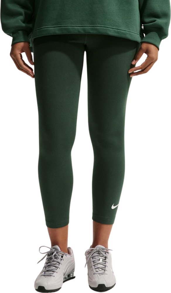 Nike Legginsy damskie Nike Sportswear Classic zielone DV7789 326 XS