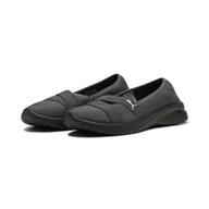 Buty trekkingowe damskie - Damskie sneakersy Adelina 2 PUMA Shadow Gray Silver Black Metallic - miniaturka - grafika 1