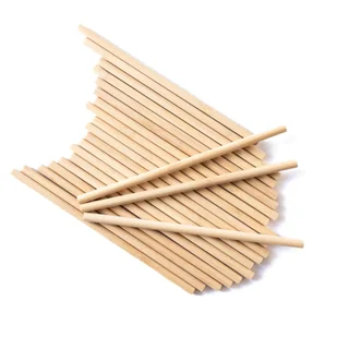 Słomki bambusowe 20 cm 50 szt do wysokich szklanek - Pozostałe akcesoria barmańskie - miniaturka - grafika 1