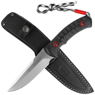 Nóż Muela Phantom-12W Black Micarta, Satin X50CrMoV15 - Noże - miniaturka - grafika 4