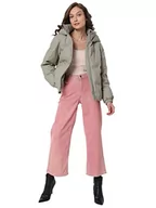 Kurtki damskie - VERO MODA Kurtka damska krótka powlekana, Laurel Oak, M - miniaturka - grafika 1