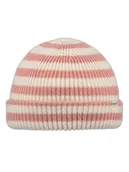 Czapeczki dla niemowląt - Barts Czapka "Milo" w kolorze jasnoróżowo-kremowym - miniaturka - grafika 1