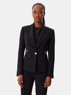 ARTIGLI Marynarka ACGI002995 Czarny Regular Fit - Marynarki i żakiety damskie - miniaturka - grafika 1