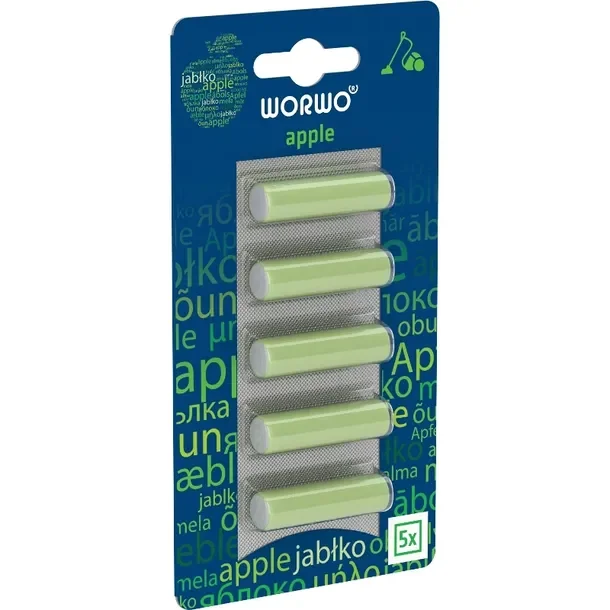 Wkład zapachowy do odkurzacza WORWO 5 szt WZ12AB apple jabłkowy