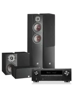 Kino domowe - Zestaw kina domowego: Denon AVR-X1700H + Dali Oberon 7/1/VOKAL, Kolor: Walnut - miniaturka - grafika 1