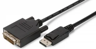 Assmann Kabel DisplayPort z zatrzaskiem 1080p 60Hz FHD Typ DP/DVI-D 24+1 M/M 2m AKASSVD00000055 - Akcesoria do monitorów - miniaturka - grafika 3