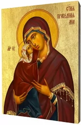 Ikona święta Anna z Maryją - Ikony i obrazy sakralne - miniaturka - grafika 1