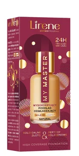 Lirene My Master Kryjący podkład matujący Nude 30.0 ml - Podkłady do twarzy - miniaturka - grafika 2