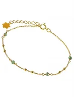 Bransoletki - Bransoletka Carmem Szmaragd 925 - miniaturka - grafika 1