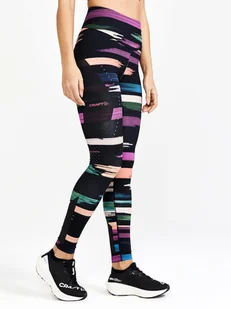Legginsy damskie Craft  CTM Distance Multi Color S - Spodnie sportowe damskie - miniaturka - grafika 1
