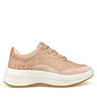 Sneakersy damskie - Sneakersy Geox D Spherica Ecub-3 D46WTD 05422 C8191 Różowy - miniaturka - grafika 1