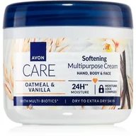 Kremy i maski do rąk - Avon Care Oatmeal & Vanilla krem wielofunkcyjny do twarzy, rąk i ciała 400 ml - miniaturka - grafika 1