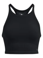 Koszulki sportowe damskie - Under Armour Top sportowy "Rush Seamless" w kolorze czarnym - miniaturka - grafika 1