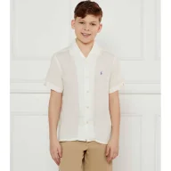 Bluzki dla chłopców - POLO RALPH LAUREN Lniana koszula Loose fit - miniaturka - grafika 1