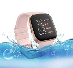 Opaska / Pasek Braders do Fitbit Versa / Versa 2 / Versa Lite pudrowy róż - Akcesoria do smartwatchy - miniaturka - grafika 6