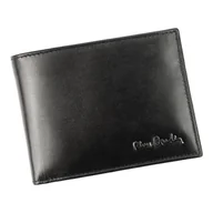 Portfele - Portfel męski skórzany PIERRE CARDIN TILAK51 8806 Czarny - miniaturka - grafika 1