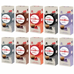 Kapsułki do Nespresso Gimoka Nespresso Mix 100 sztuk - Kawa w kapsułkach i saszetkach - miniaturka - grafika 1
