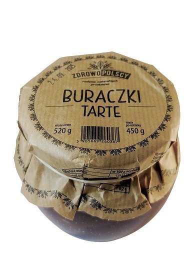 Zdrowopolscy Buraczki tarte 520g