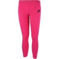 Legginsy - Legginsy dla dzieci Nike G NSW Tight Club Logo różowe 844965 615 - miniaturka - grafika 1