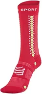 Skarpetki damskie - COMPRESSPORT Skarpety Unisex dla dorosłych, Jazzy/Paradise Green, 39-41 EU - miniaturka - grafika 1