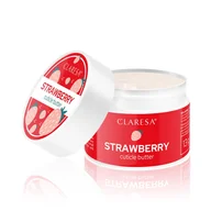 Kremy i maski do rąk - Claresa - Masełko Do Skórek Strawberry 13g - miniaturka - grafika 1