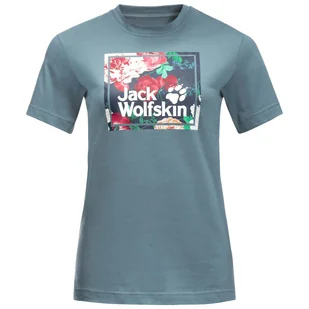FLOWER LOGO T W - Koszulki i topy damskie - miniaturka - grafika 1