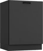 Szafki kuchenne - Stolkar Szafka kuchenna stojąca ANIKA D60PC P/L grafitowa STOLKAR - miniaturka - grafika 1