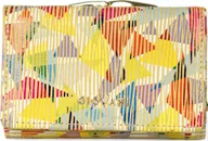 Portfele - Giovani Skórzany portfel damski domenica - giovani rfid, w trójkąty - miniaturka - grafika 1