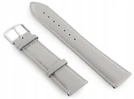 Akcesoria do zegarków - Pasek skórzany do zegarka W83 - popielaty - 24mm - miniaturka - grafika 1