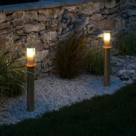 Lampy ogrodowe - Słupek ogrodowy Linton Garden, mosiądz - miniaturka - grafika 1