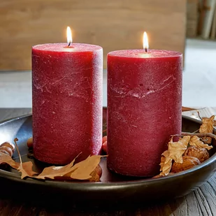 Świeca, zestaw 2 szt. Oviedo - Świece - miniaturka - grafika 1