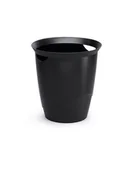 Kosze biurowe - Durable TREND kosz na śmieci 16 l czarny - miniaturka - grafika 1