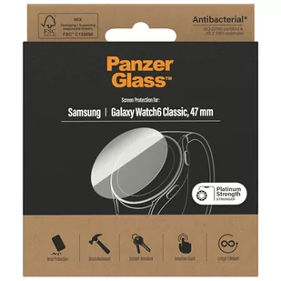 PanzerGlass Galaxy Watch6 Classic 47mm Screen Protection Antibacterial 3684 - Akcesoria do smartwatchy - miniaturka - grafika 3