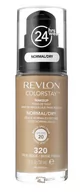 Podkłady do twarzy - Revlon Colorstay Cera Normalna/Sucha podkład 320 True Beige 30ml z pompką) - miniaturka - grafika 1