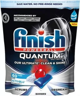 Finish Quantum Ultimate z Odtłuszczaczem Tabletki do Zmywarki 60 szt. - Płyny do naczyń - miniaturka - grafika 1